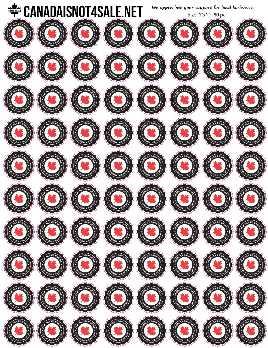 Made in Canada #1 -  Sticker Sheets