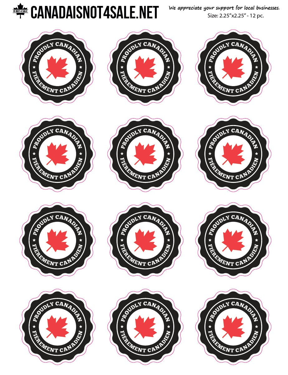 Made in Canada #1 -  Sticker Sheets