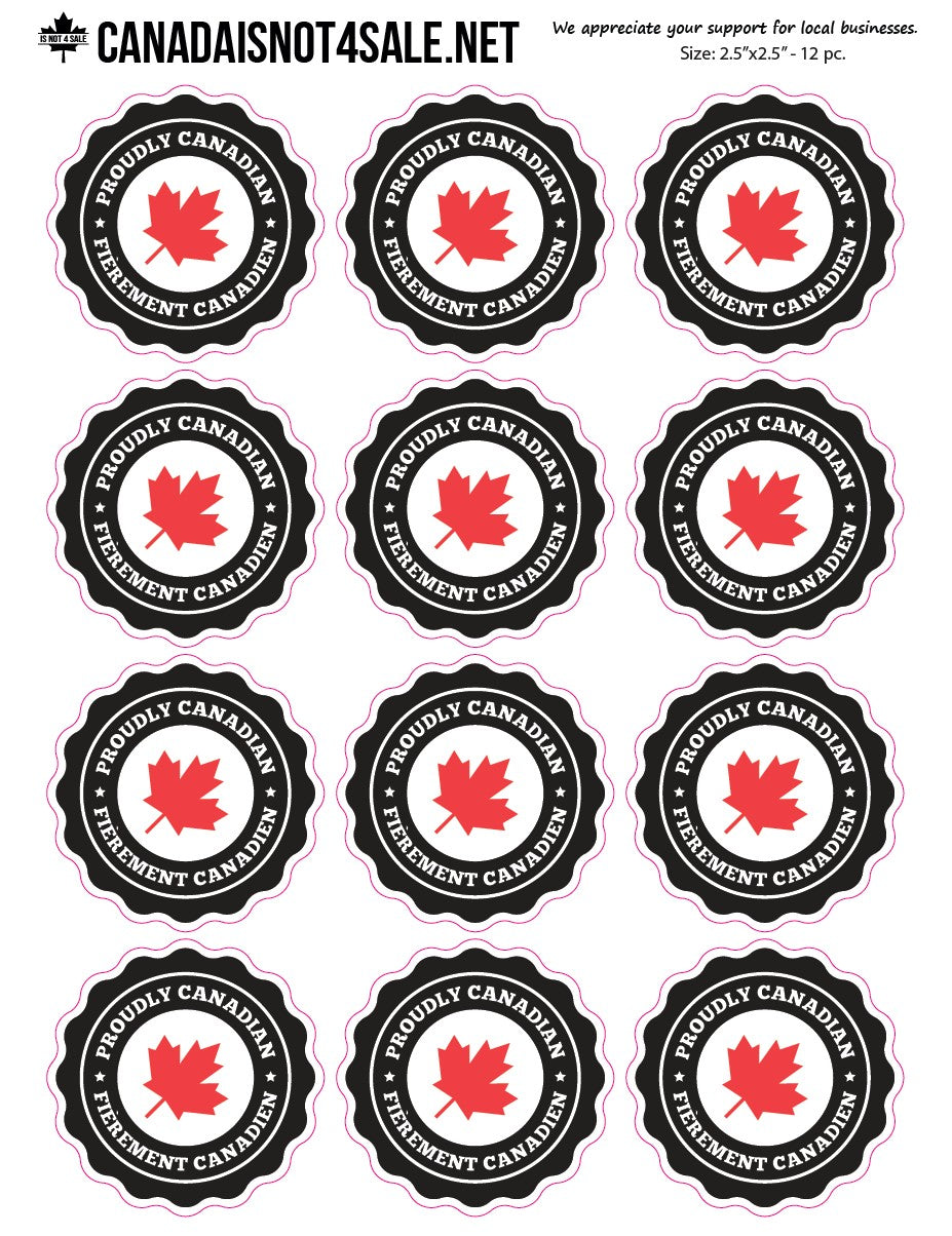 Made in Canada #1 -  Sticker Sheets