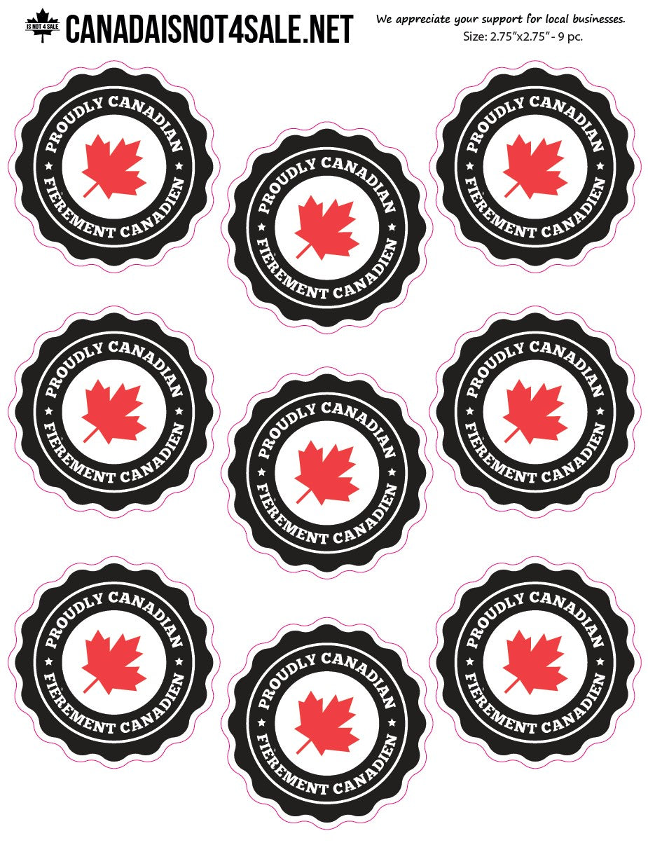 Made in Canada #1 -  Sticker Sheets