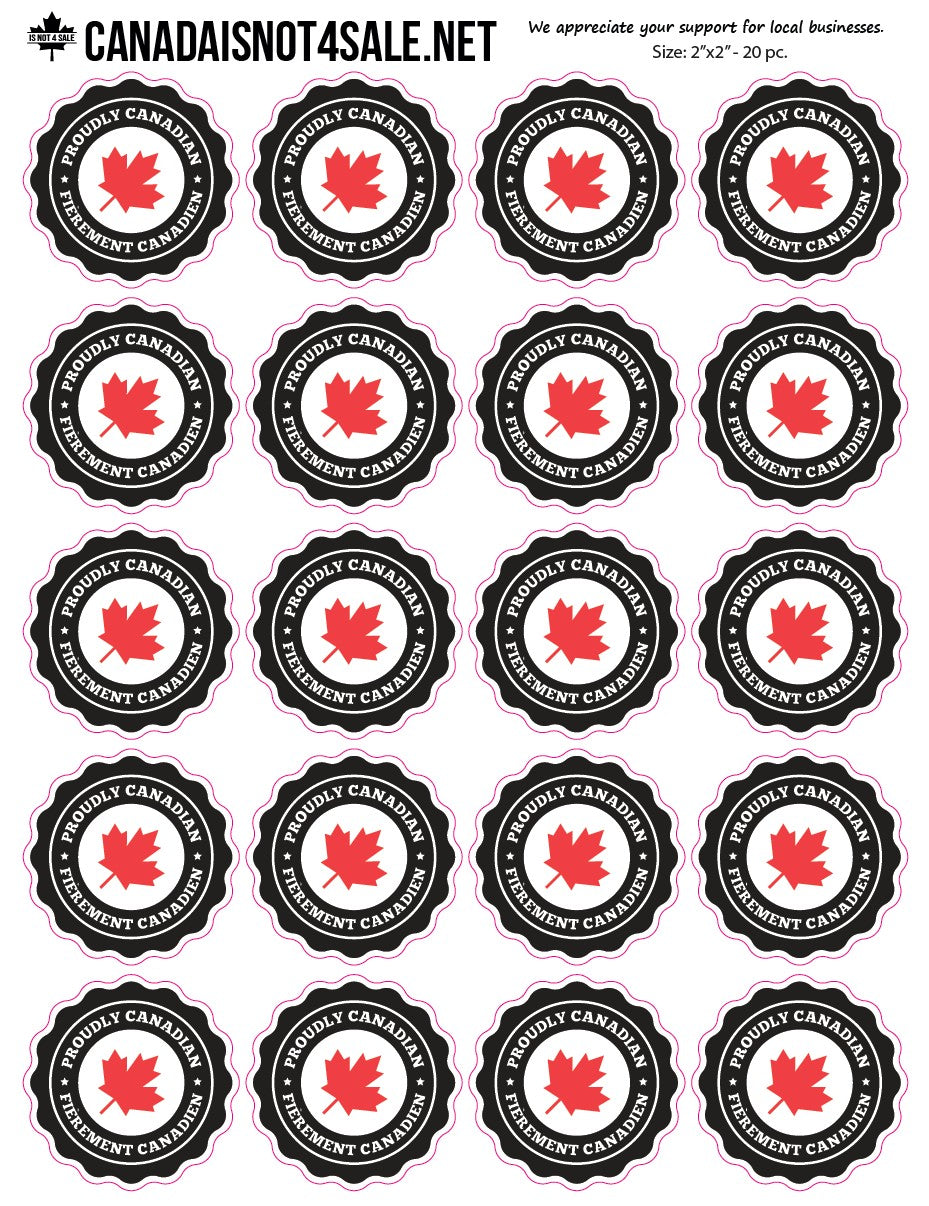Made in Canada #1 -  Sticker Sheets