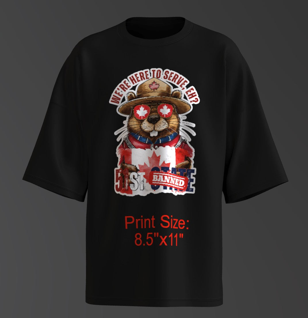 Canadian Pride: Banned 51st State Tee Line
