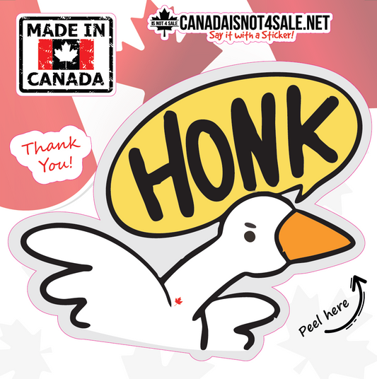 Honk Goose #1 - 3" Sticker