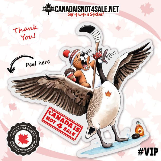 Canadian Goose #VIP - 3" Sticker